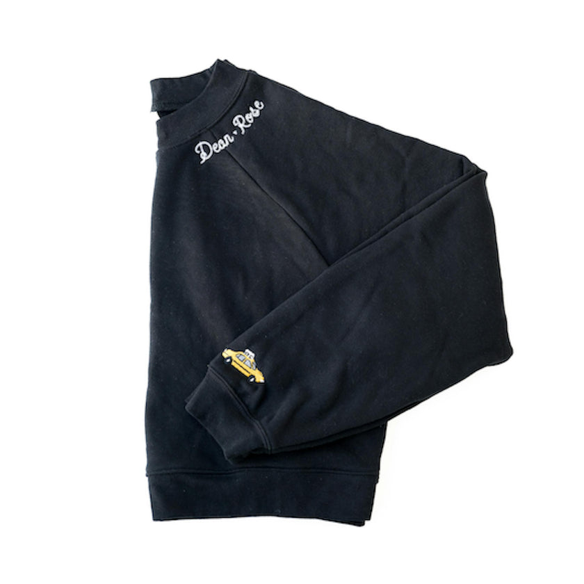 Custom Embroidered Women's Sweatshirt with Neckline Embroidery
