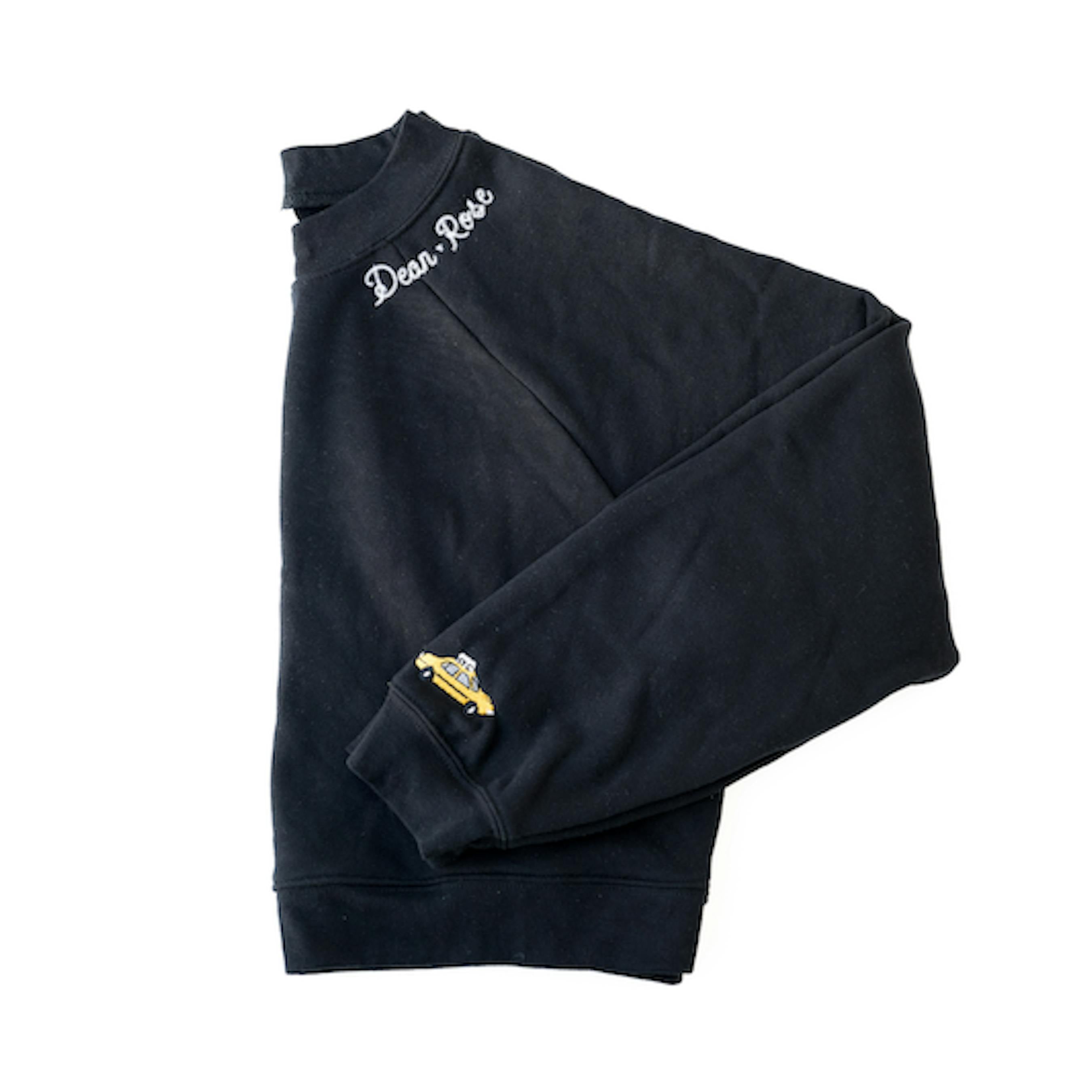 Custom Embroidered Women's Sweatshirt with Neckline Embroidery
