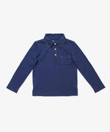 Parker Polo, Navy with Navy Piping