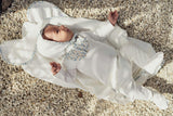 Pleated Bib Footie