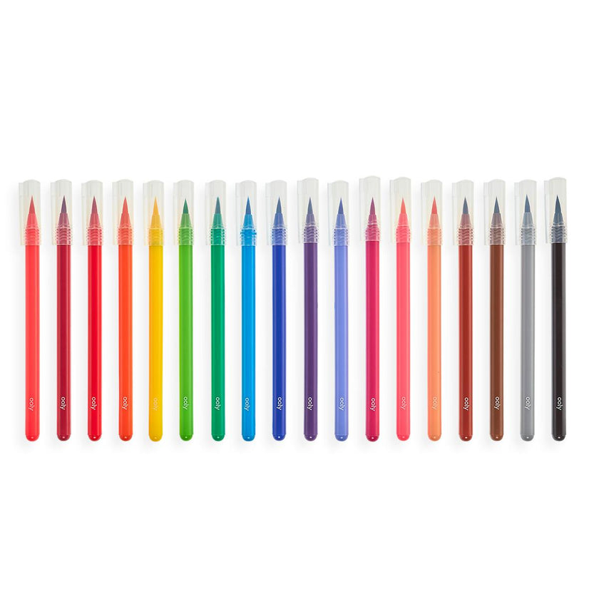 Chroma Blends Watercolor Brush Markers - Set of 18