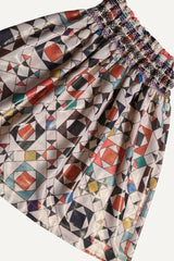 LUNA SMOCKED SKIRT