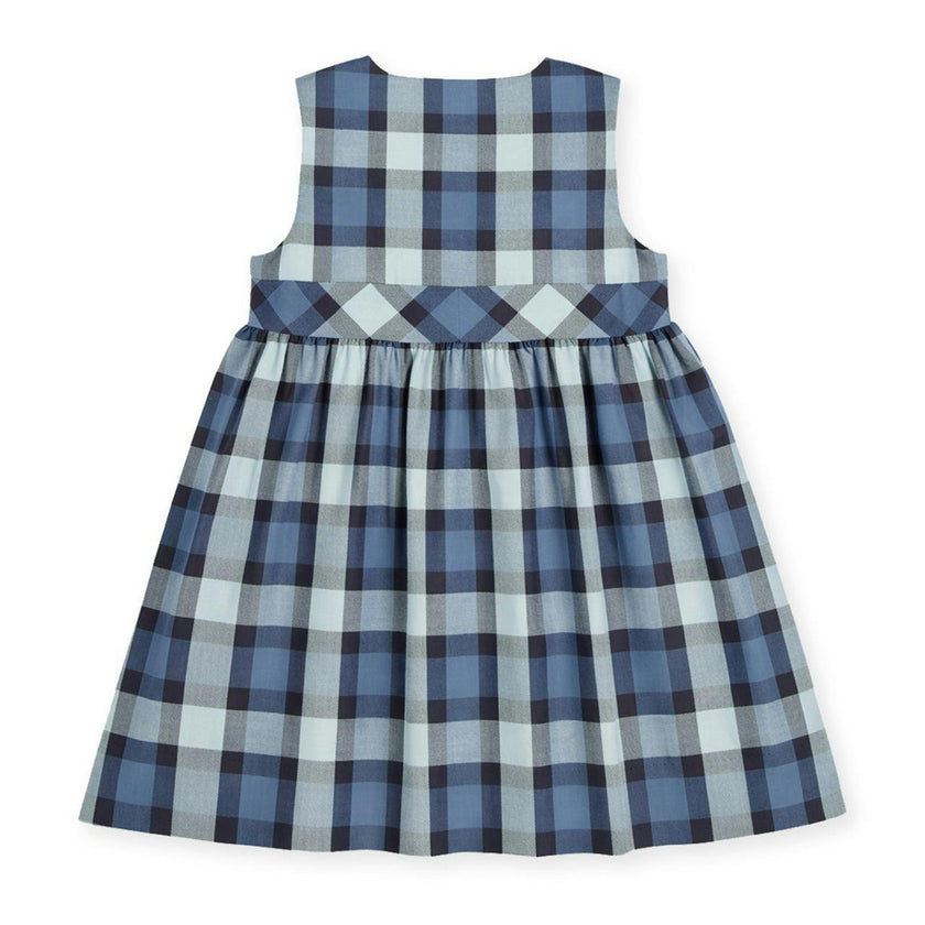 Plaid Jumper with Pocket