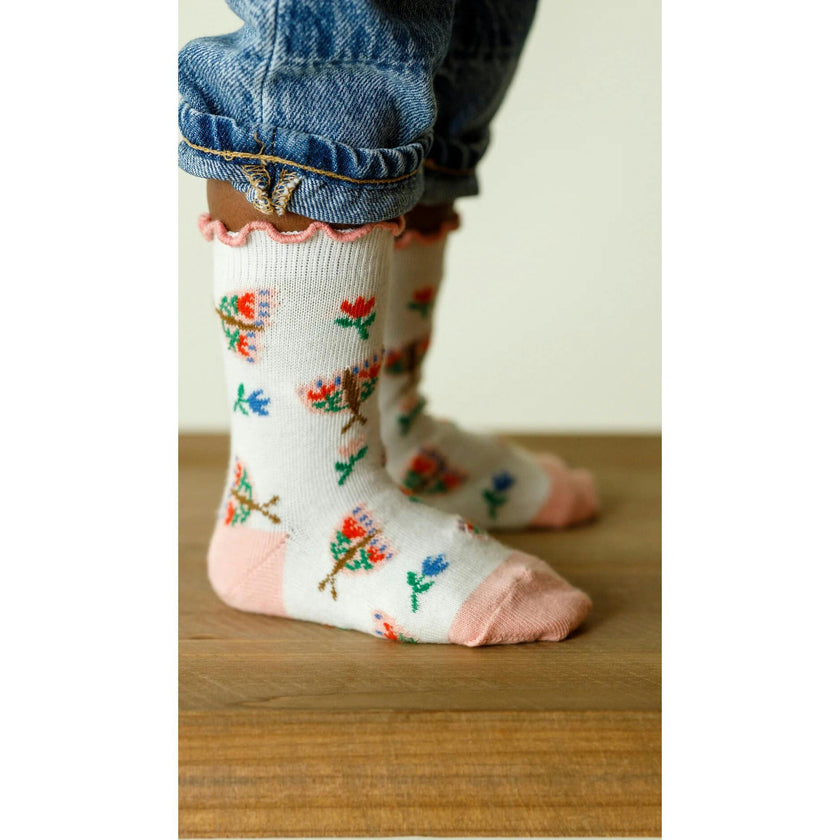 Mayflower Socks, Pink