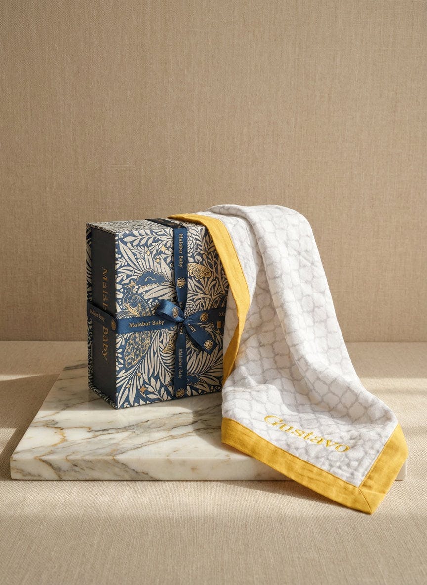 Block-Printed Cotton Dohar