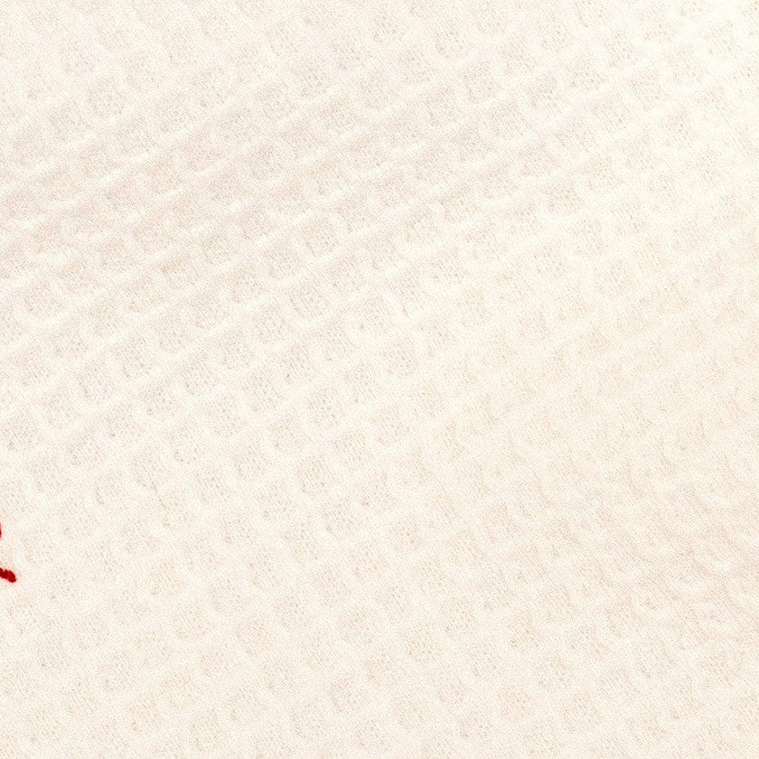Lil Love Embroidered Waffle Blanket