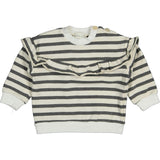 Long Sleeve Sweatshirt with Ruffled detail