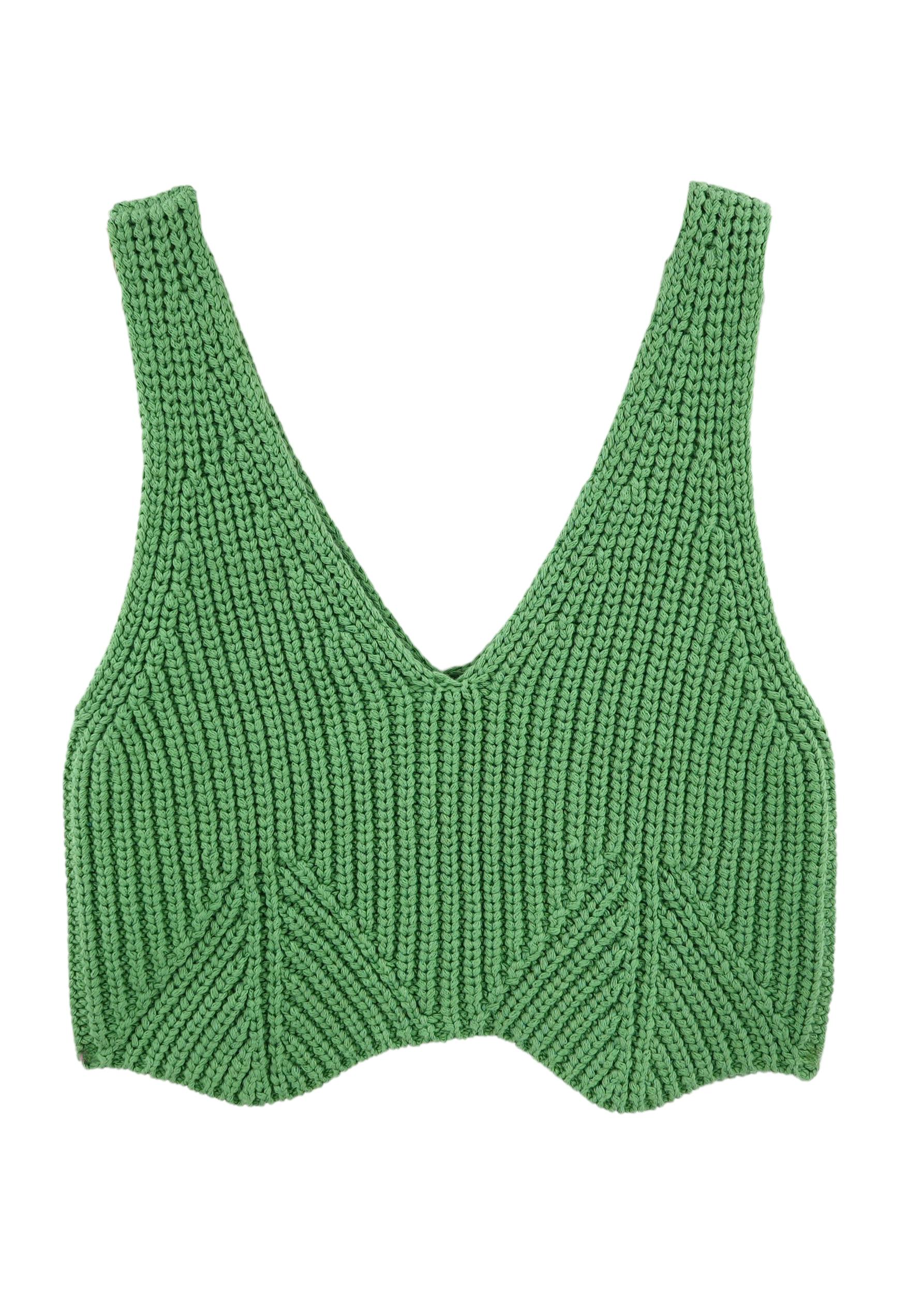 Arles Knit Tank in Clover