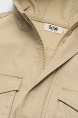 Organic Cotton Boxy Cargo Jacket&nbsp;