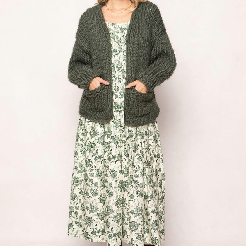 Ines Sweater in Green