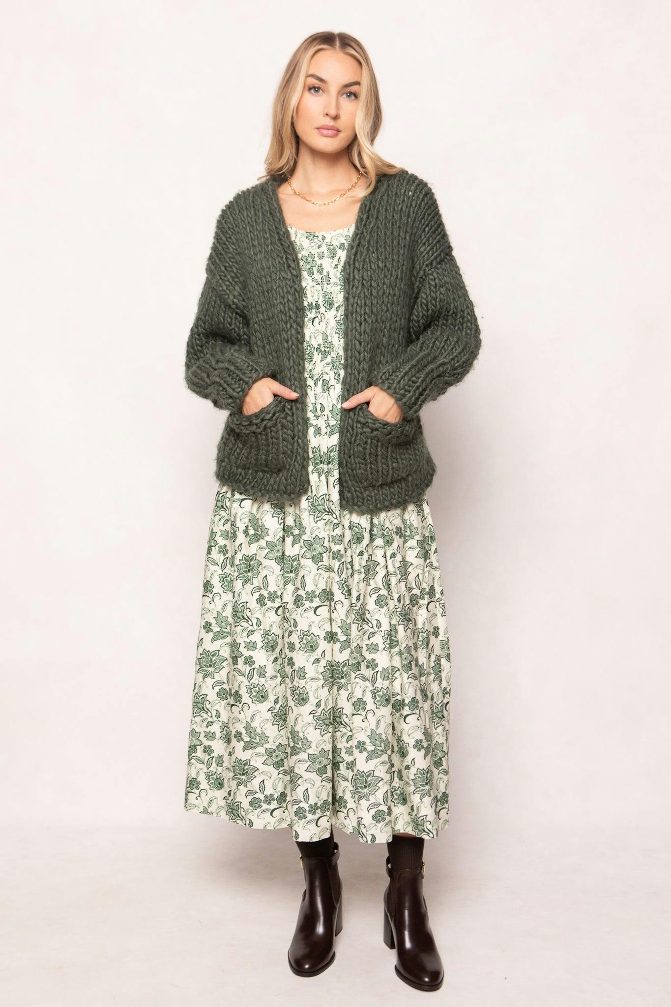 Ines Sweater in Green
