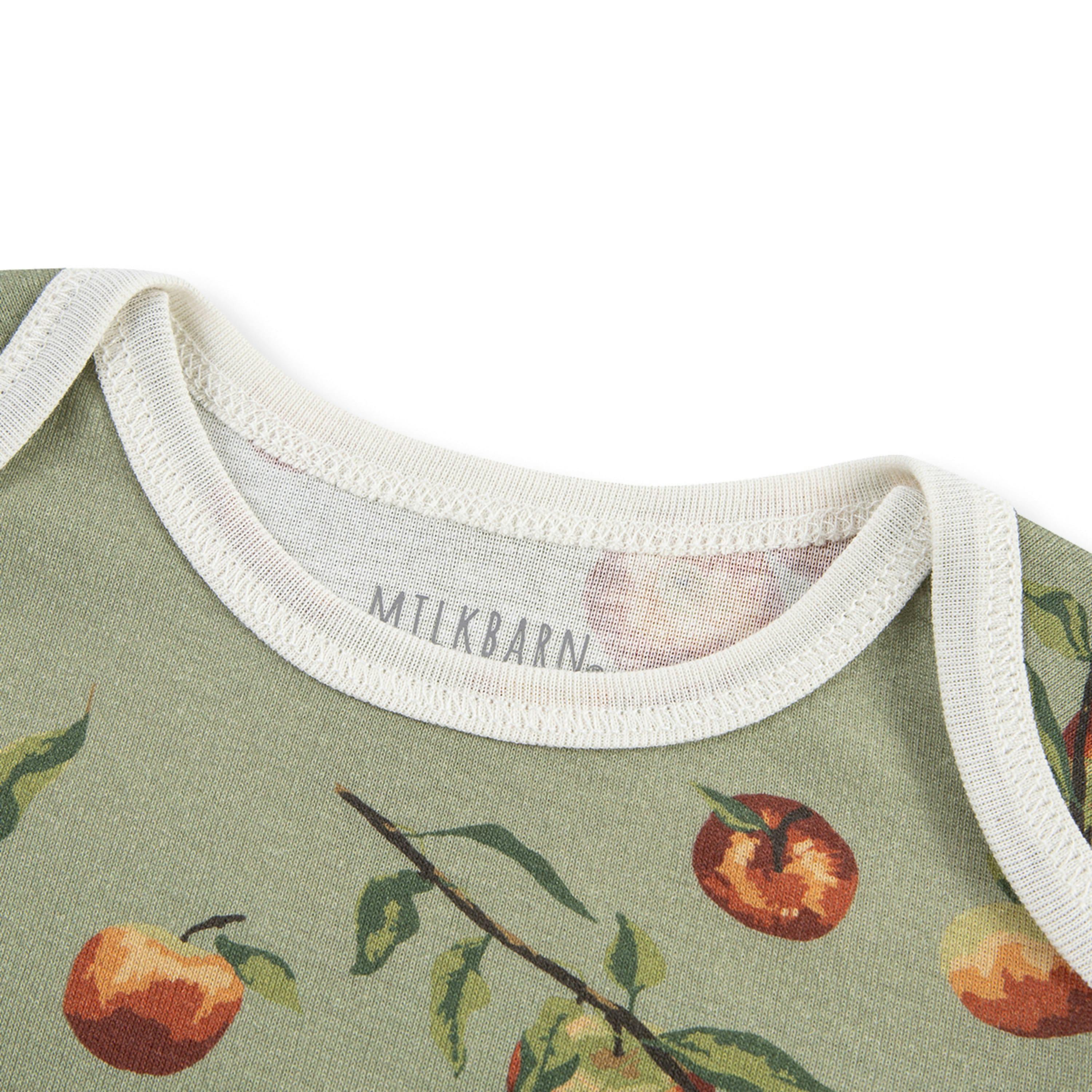 Apple Orchard Organic Cotton Short Sleeve One Piece