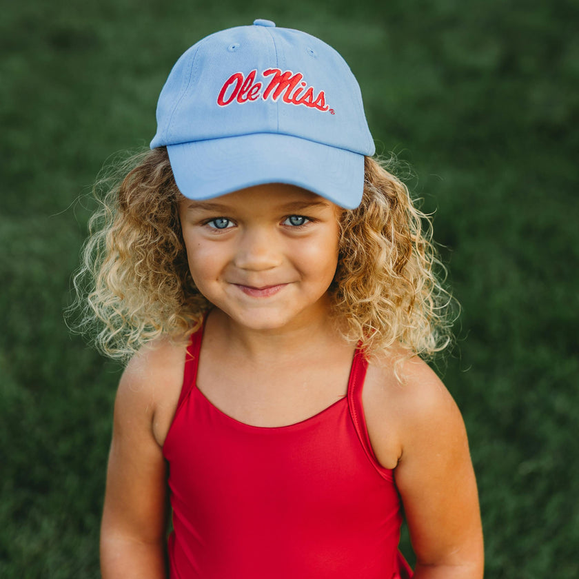 Officially Licensed Ole Miss Bow Baseball Hat (Baby/Toddler)