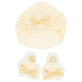 Yellow Lace Bow Ribbon Set