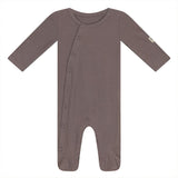 Rib Onesie Dark Almond