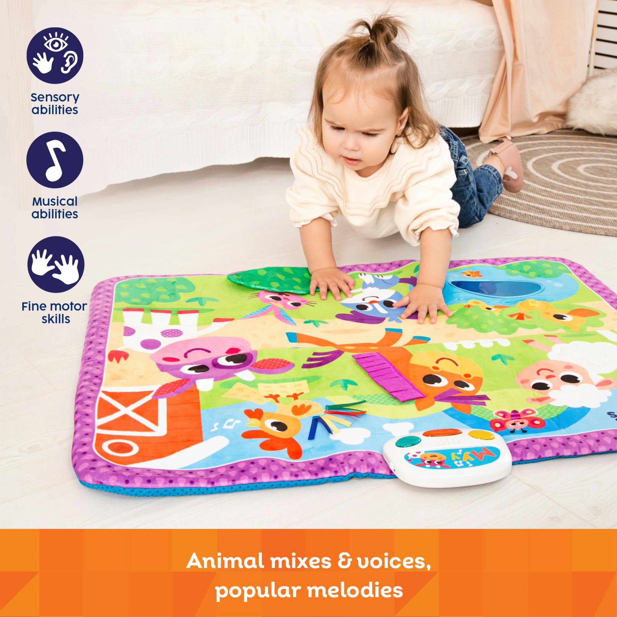 Touch & Play Mat: Farm Friends