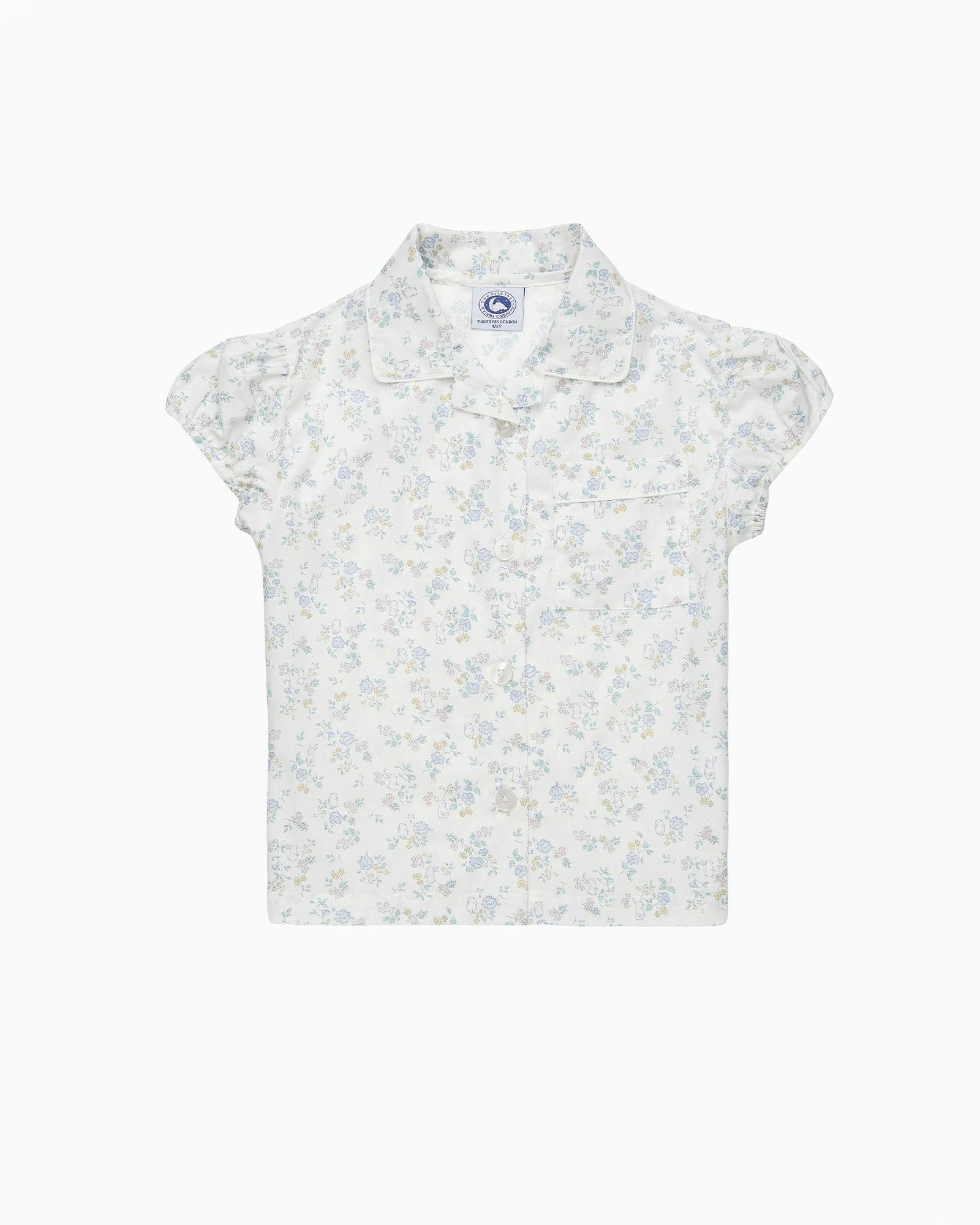 Bunny Woven Short Pajamas Set