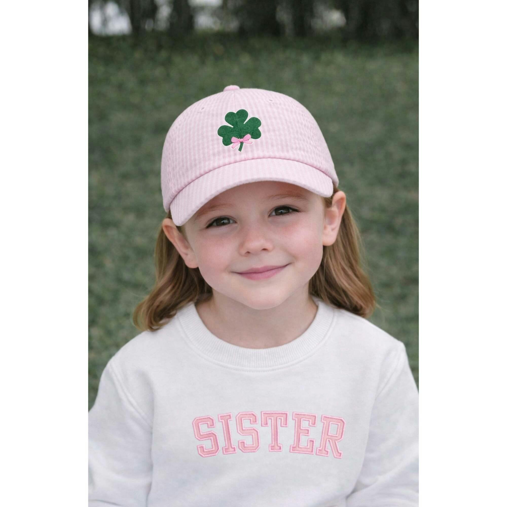Shamrock Bow Baseball Hat