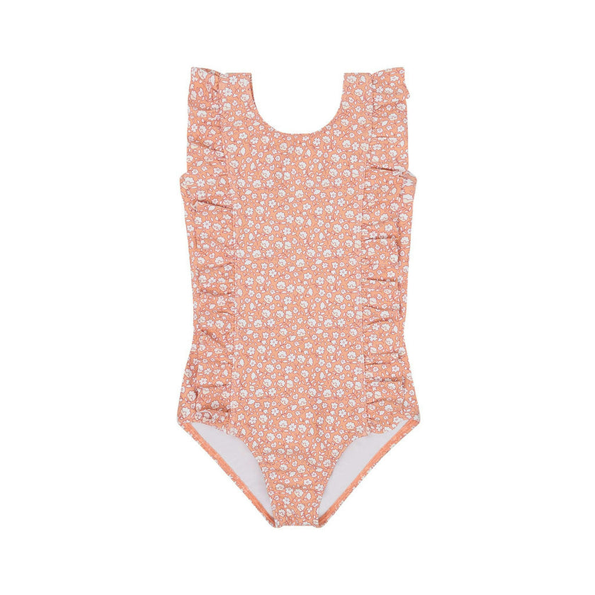 girls melone floral ruffle one piece