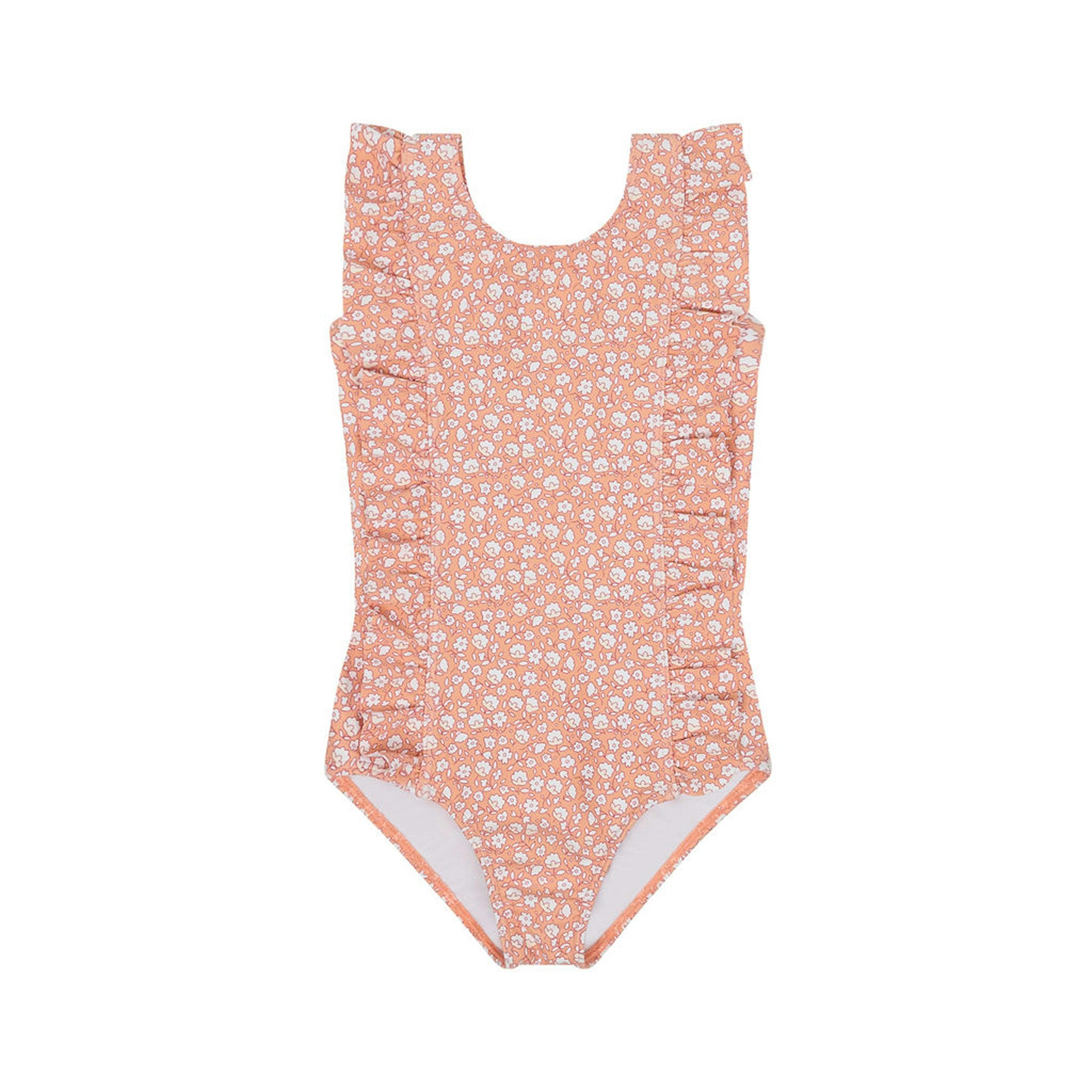 girls melone floral ruffle one piece