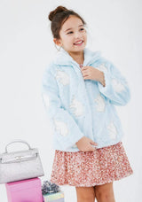 Sky Faux Fur Coat