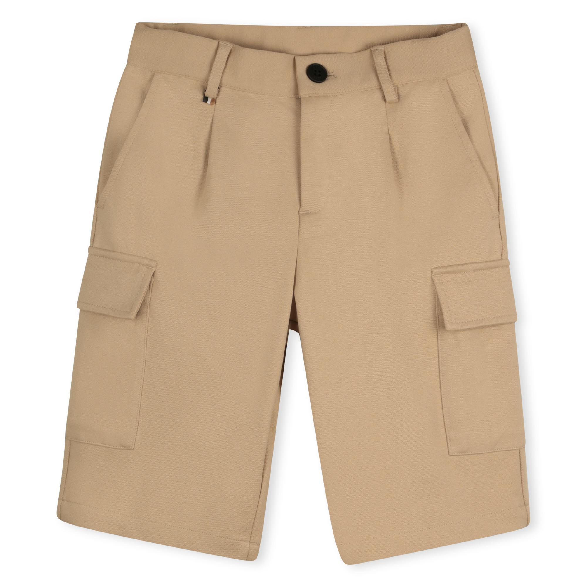 Beige Stone Shorts