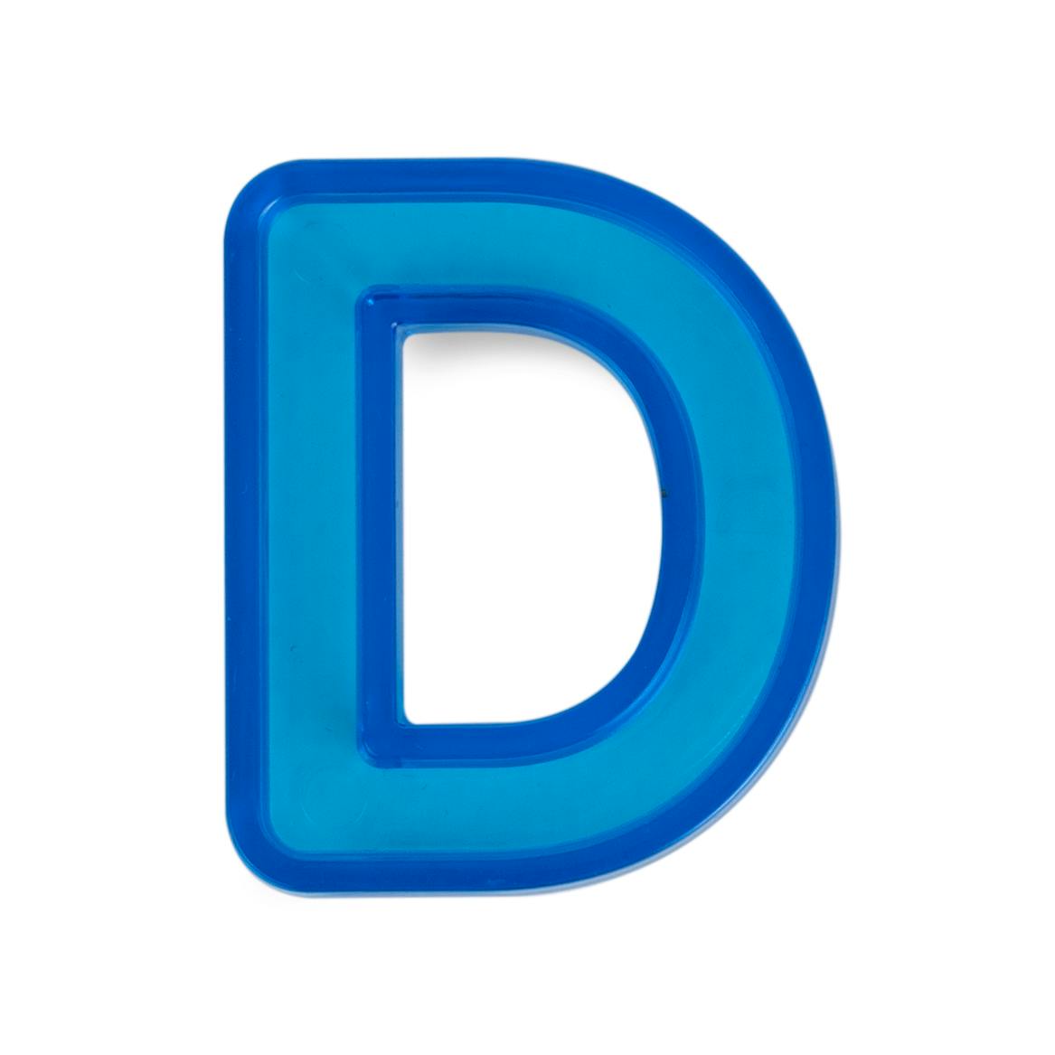 Translucent Uppercase Letters 76 pcs
