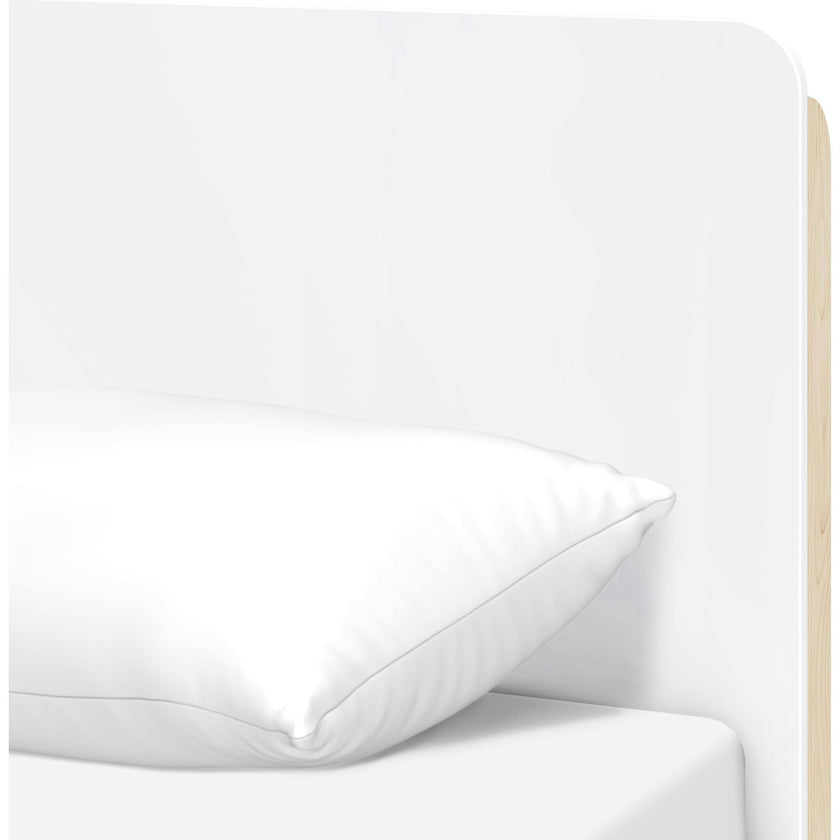 TipToe Twin Bed in White and Washed Natural