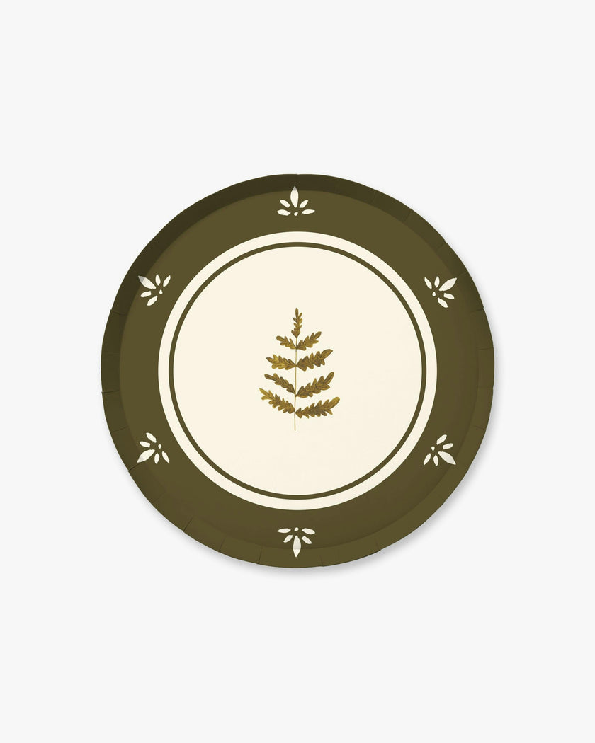 Maison Appetizer Plate Set in Autumn Oak