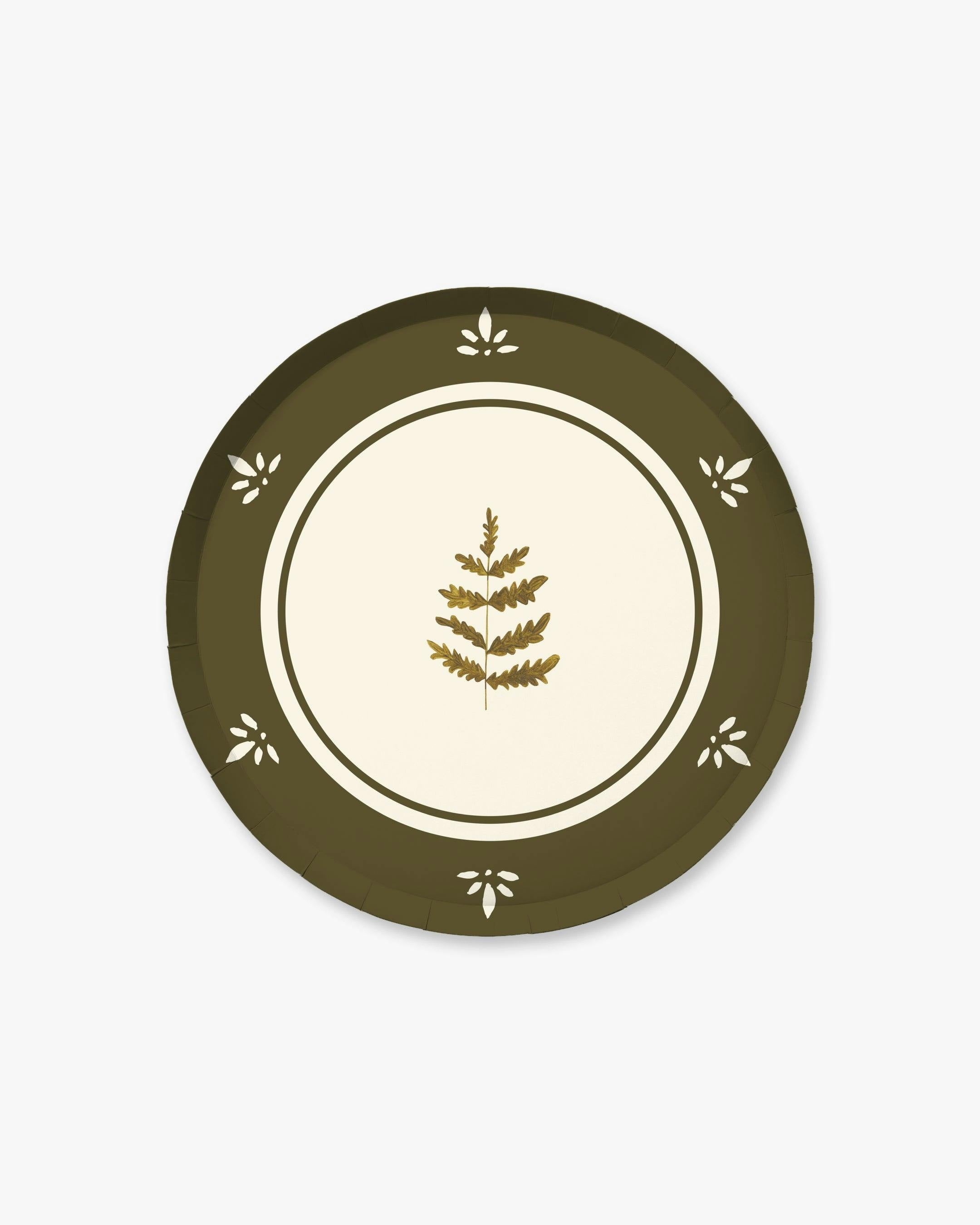 Maison Appetizer Plate Set in Autumn Oak