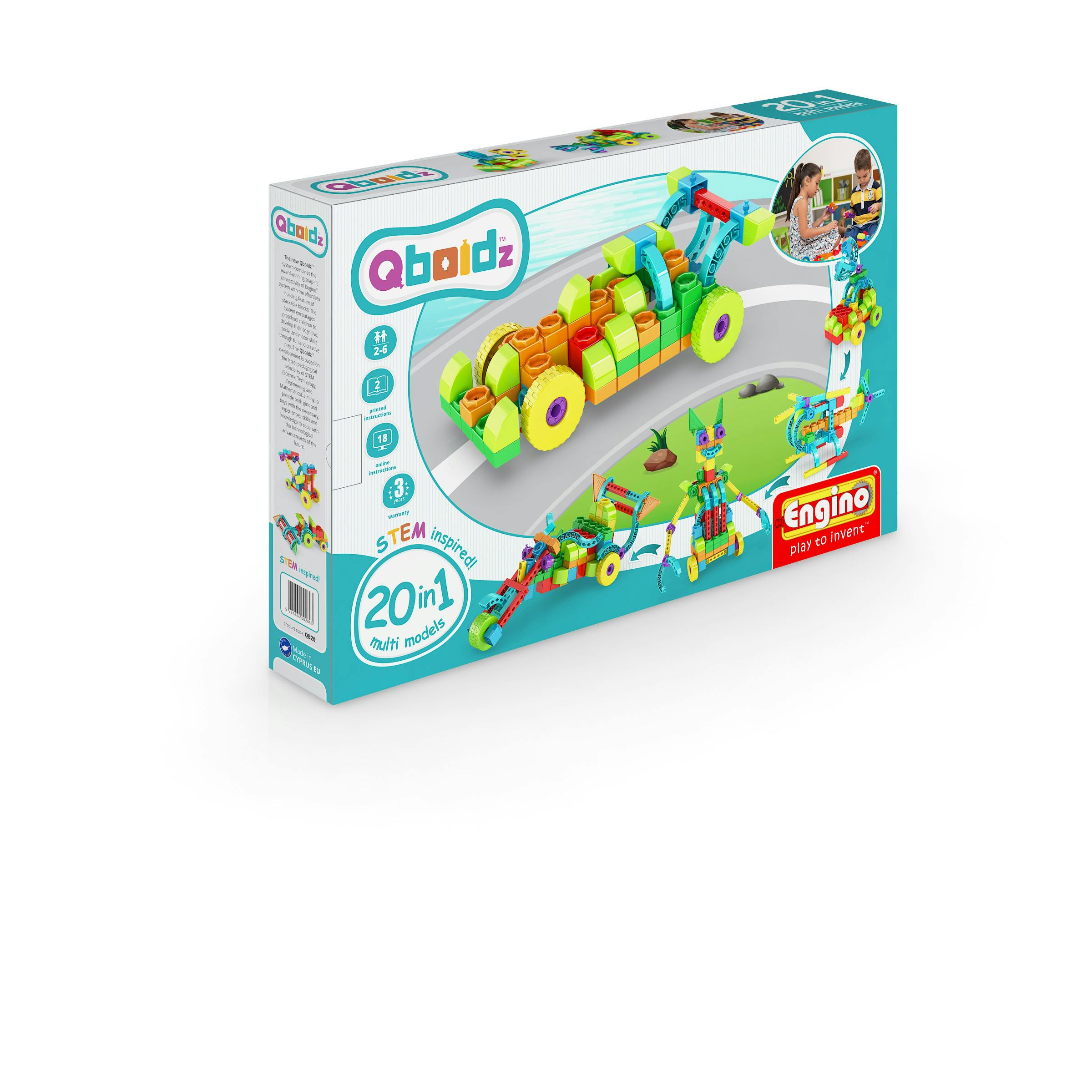 Qboidz 20 In 1 Set Multi Models