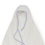 Toddler Hooded Towel - Unicorn Stripe