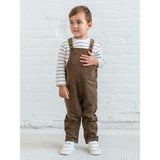 KENDI Remi Corduroy Overalls Ash