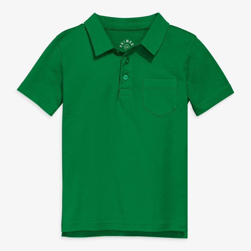 Kids short sleeve polo