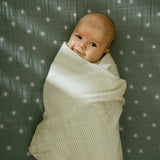 Organic Cotton Muslin Crib Sheet - Sage Suns