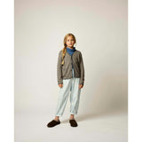 Alpaca Wild Fox Cardigan in Heather Grey