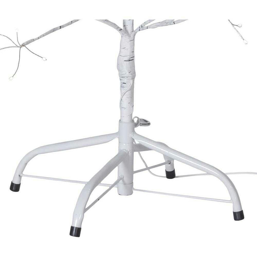 3-Foot White Birch Tree with Warm White LED 8 Function Lights