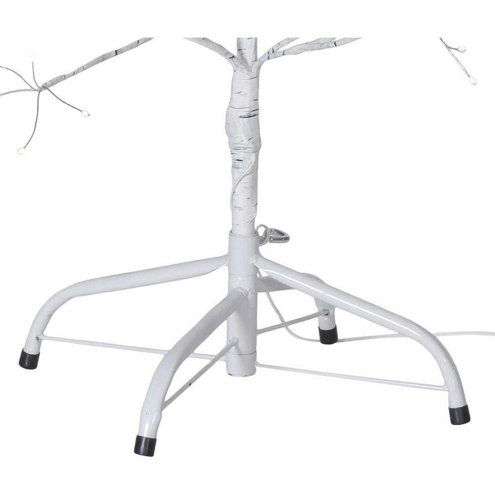 3-Foot White Birch Tree with Warm White LED 8 Function Lights