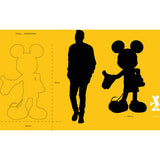 Mickey WELCOME White & Gold 12in