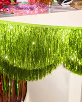 Limelight Scallop Fringe - scalloped banner