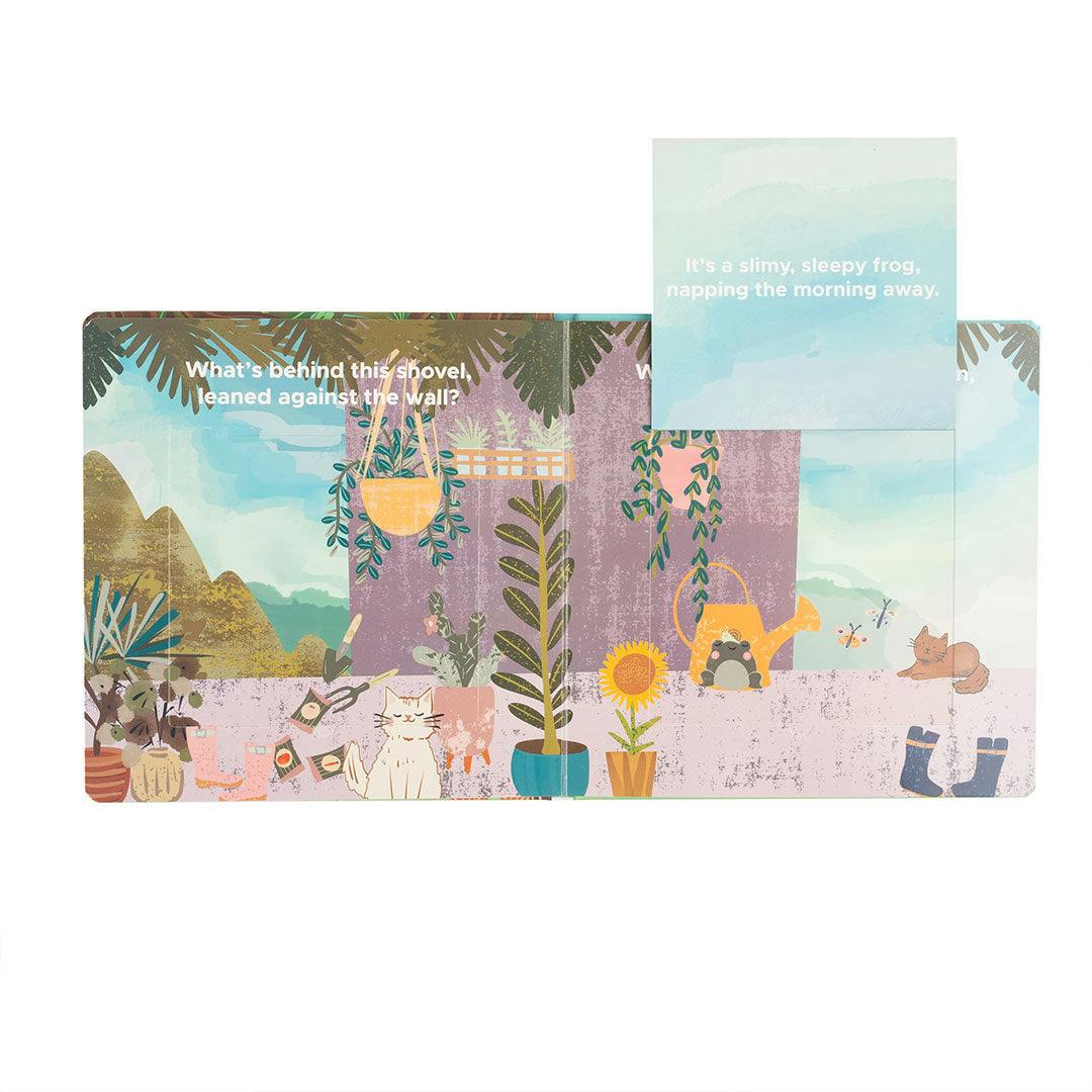 Lucy's Room Garden Friends Lift-a-Flap Board Book Multi
