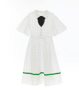 Lea dress (blue checkered)