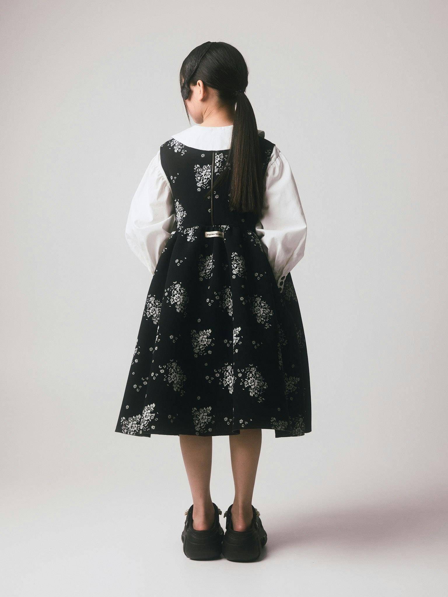 Rosa Dress Black & White