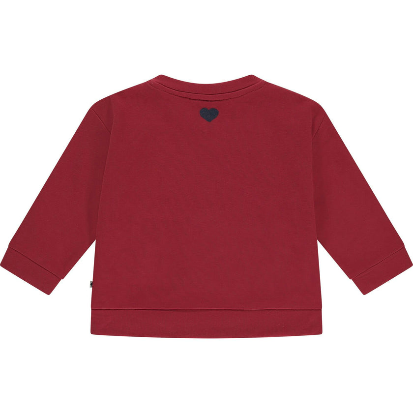 Bow Embellished Crewneck