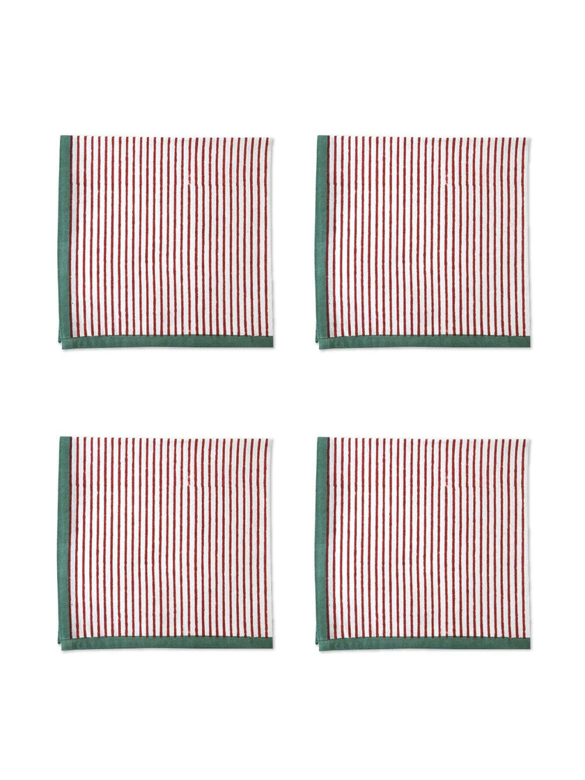 Block-Printed Table Napkins