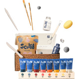 Home Pottery Kit with Paint Set