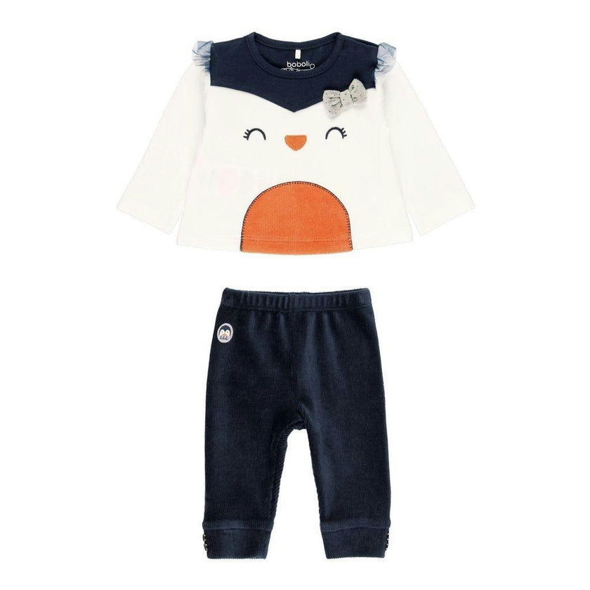 Off-White Penguin Graphic Outfit Set