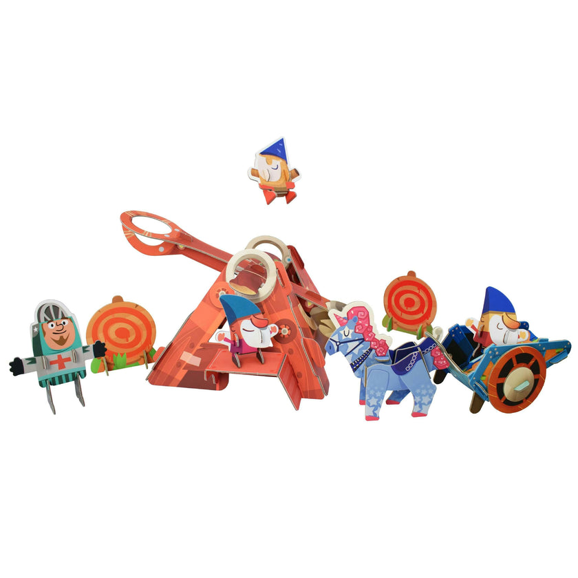 Playper Catapult Launcher Curious Kingdom Playset