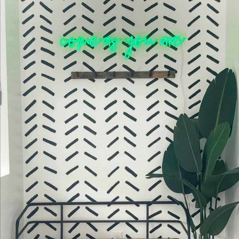 Come As You Are - LED neon sign
