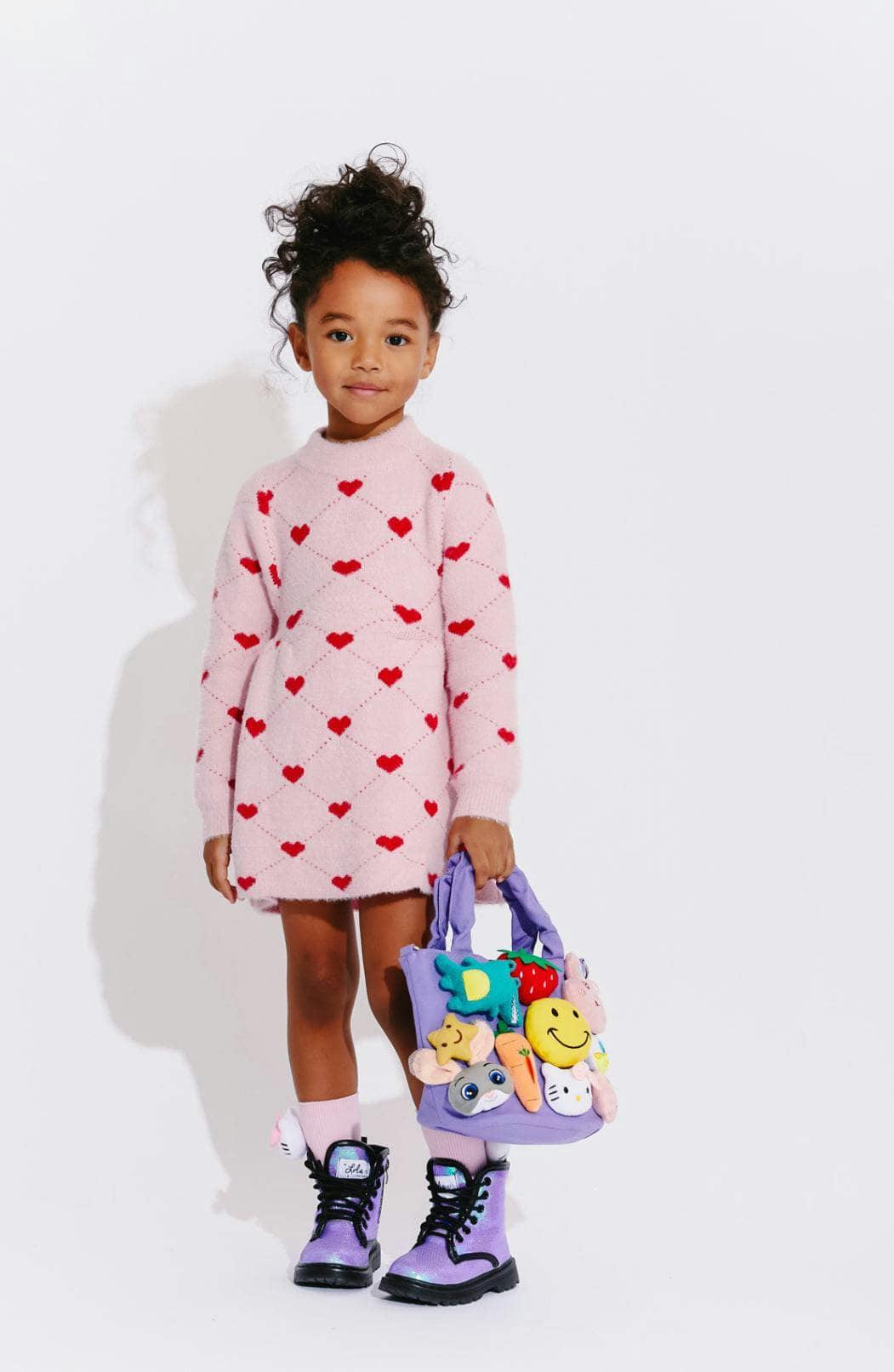 Sweetheart Sweater Dress